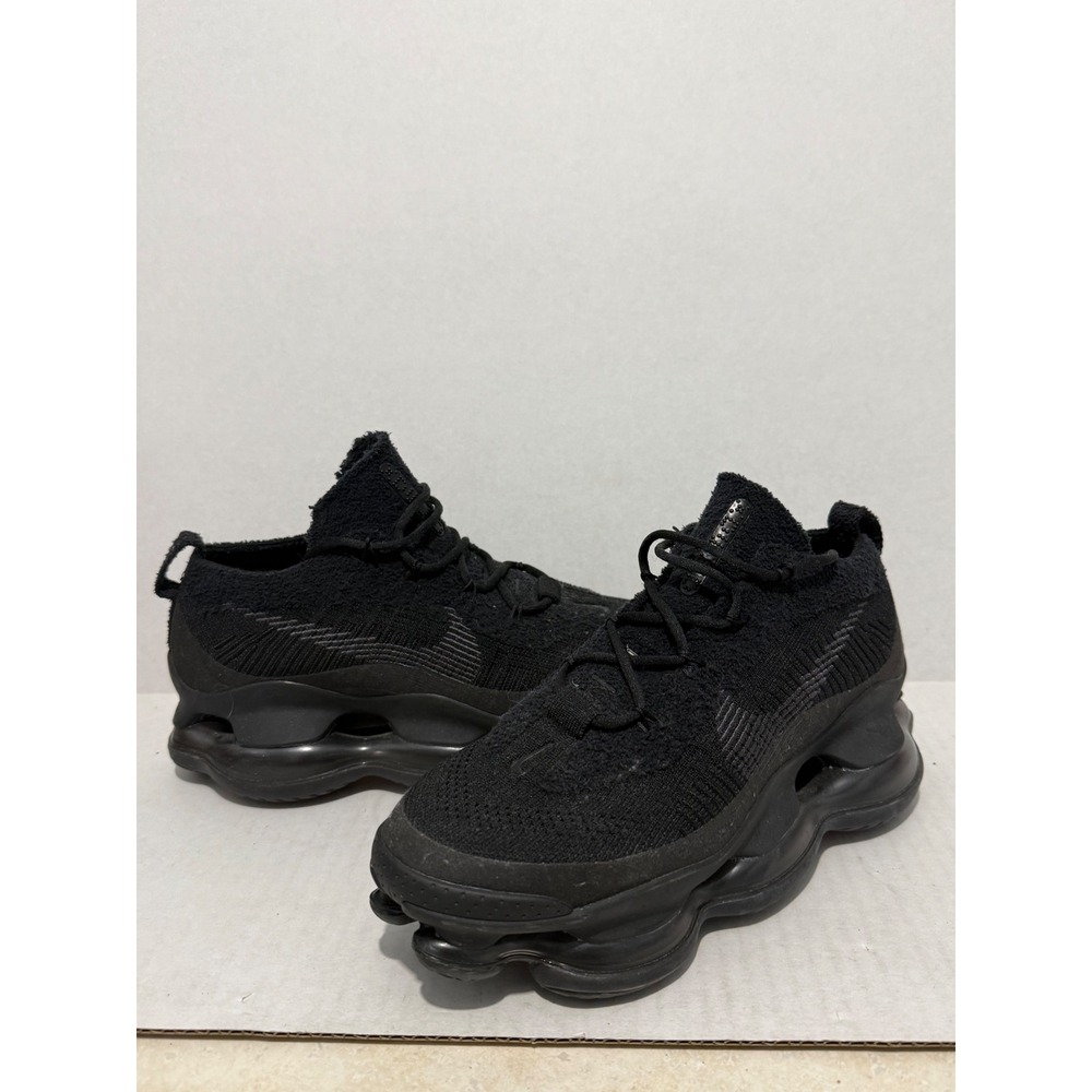 Nike Air Max Scorpion Womens 8 Black Flyknit Sneakers DJ4702-002